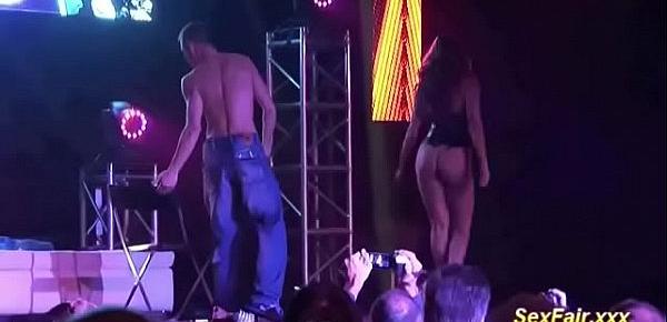  sexy lapdance shows on venus porn stage